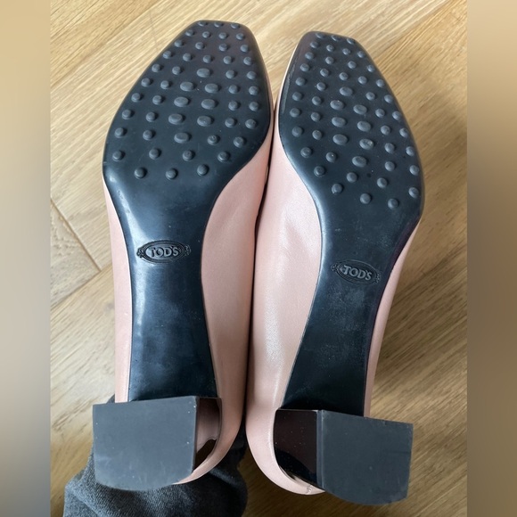 Tods light pink clump pumps - Picture 5 of 9